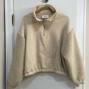 Ba&sh quarterzip sweatshirt